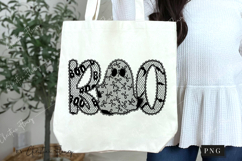 Halloween Lace Boo Ghost PNG Product Image 6