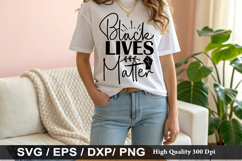 Black lives matter - Black Lives SVG Design Product Image 1