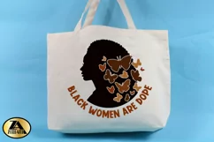 Black Women are Dope SVG Black Girl Magic SVG Afro Woman SVG Product Image 2