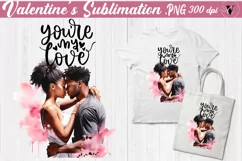 Valentines day Sublimation | Black love cliparts Product Image 3
