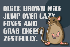 Black Mickey a Quirky Font Product Image 2