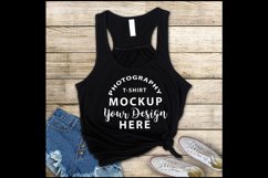 Bella Canvas 8800 mock-up BLACK Product Image 1