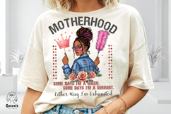 Sassy Black Mom PNG Funny Motherhood Quotes Sarcastic Mama Product Image 2