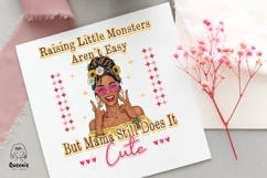 Retro Black Mom PNG Funny Motherhood Quotes Sarcastic Mama Product Image 4