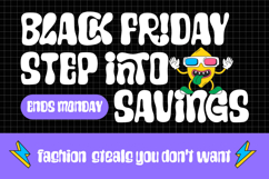 Black Name - Playful Fun Display Font Product Image 2