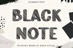 Black Note Product Image 1