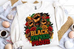 Black Owned and Proud PNG for Juneteenth and African America Product Image 5
