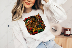 Black Proud and Powerful Juneteenth PNG Sublimation Design Product Image 4