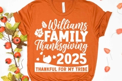 Family Thanksgiving 2025 SVG, Thanksgiving Matching Family Product Image 1