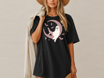 Ghost Halloween SVG, Ghost Moon SVG, Sexy Funny Ghost PNG Product Image 3