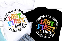 Officially a Senior Class of 2026 SVG | Graduation Shirt PNG Product Image 1