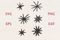 Doodle Stars SVG Product Image 1