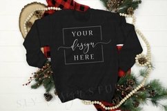 Christmas Mockups Black Sweatshirt - Tagless Styled Generic Product Image 1