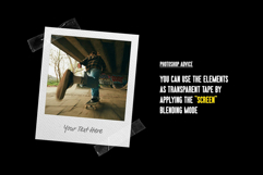 Black Tape: PNG Elements Product Image 5