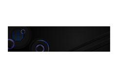 Black template horizontal banner background with gradient Product Image 1