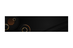 Black template horizontal banner background with gradient Product Image 1