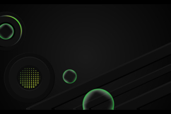 Black template wallpaper background with gradient green shin Product Image 2