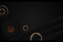 Black template wallpaper background with gradient orange shi Product Image 2