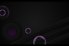 Black template wallpaper background with gradient purple shi Product Image 1