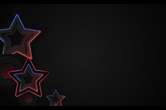 Black template wallpaper background with stars gradient colo Product Image 1