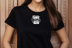 Black Tshirt Mockup 5000, Mockup Product Image 1