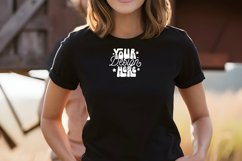 Black Tshirt Mockup 5000, Mockup Product Image 1