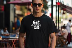 Black Tshirt Mockup 5000, Mockup Product Image 1