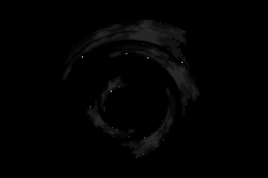 Black twist grunge brush splash design vector Product Image 2