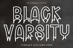 Black Varsity Product Image 1