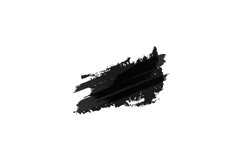 Black watercolor brush splash element Product Image 1