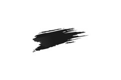 Black watercolor brush splash illustration Product Image 1