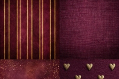 Burgundy Digital Paper Pack | Velvet Red Backgrounds Product Image 4
