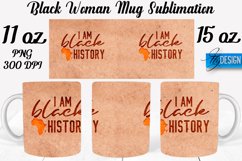 Black Woman 11Oz 15Oz Mug Design | Quotes PNG Design v.1 Product Image 1