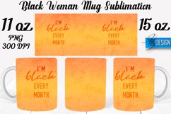 Black Woman 11Oz 15Oz Mug Design | Quotes PNG Design v.2 Product Image 1
