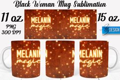 Black Woman 11Oz 15Oz Mug Design | Quotes PNG Design v.2 Product Image 1
