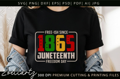 Juneteenth SVG PNG EPS DXF Black Lives Matter Freedom Day Product Image 3