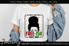 Juneteenth SVG PNG EPS DXF Black Lives Matter Freedom Day Product Image 3