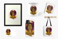 Black Woman Sublimation Design Black Girl Magic PNG