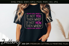 Black Woman SVG Black Girl Magic SVG Black Woman Quote SVG Product Image 4