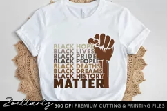 Black Lives Matter SVG PNG EPS DXF for Cutting and Printing Product Image 2