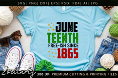 Juneteenth SVG PNG EPS DXF Black Lives Matter Freedom Day Product Image 6