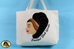 Black Woman SVG Beautiful Black Woman Quote SVG AFRO SVG Product Image 3