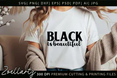 Black Woman SVG Black History Month SVG Black Girl Magic SVG Product Image 1