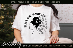 Black Girl Magic SVG PNG EPS DXF Juneteenth SVG Freedom Day Product Image 8