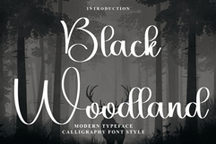 Black Woodland Product Image 1