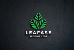 Organic Nature Leaves Logo Product Image 1