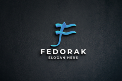 Abstract F Letter Logo Product Image 2