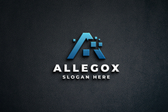 Tech Real Estate Letter A Logo Product Image 1