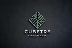 Geometric Cube Tree Logo Product Image 2