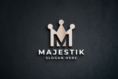 Modern Monogram of Authority and Class Logo Product Image 1